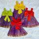 Unveiling Elegance: The Kanchipuram Silk Bow Dress