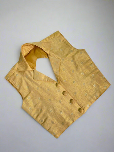 Zari Tara - Orange collar set