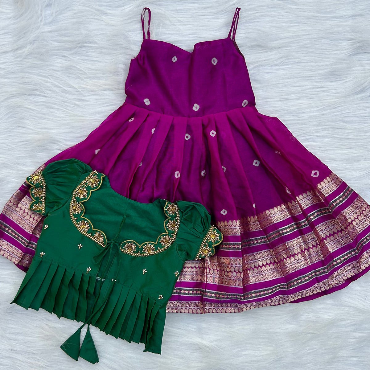 PURPLE BHANDINI