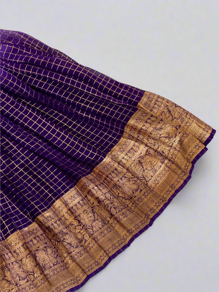 OFF -Purple checks