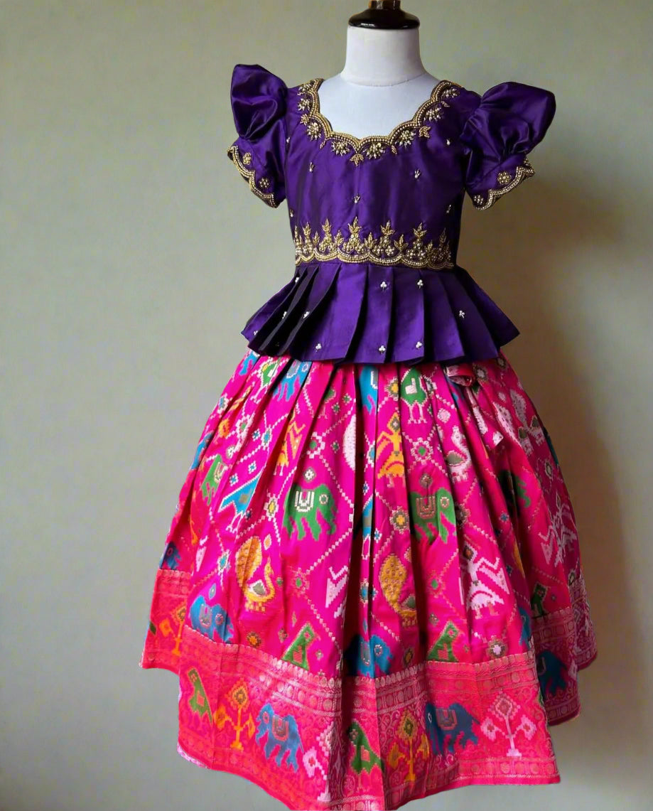 Z128 PATOLA PURPLE
