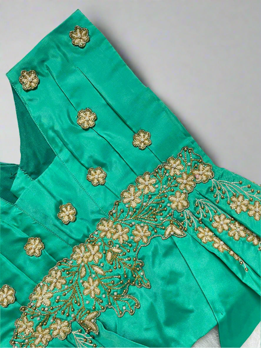 Vivaha Checks (Aqua)