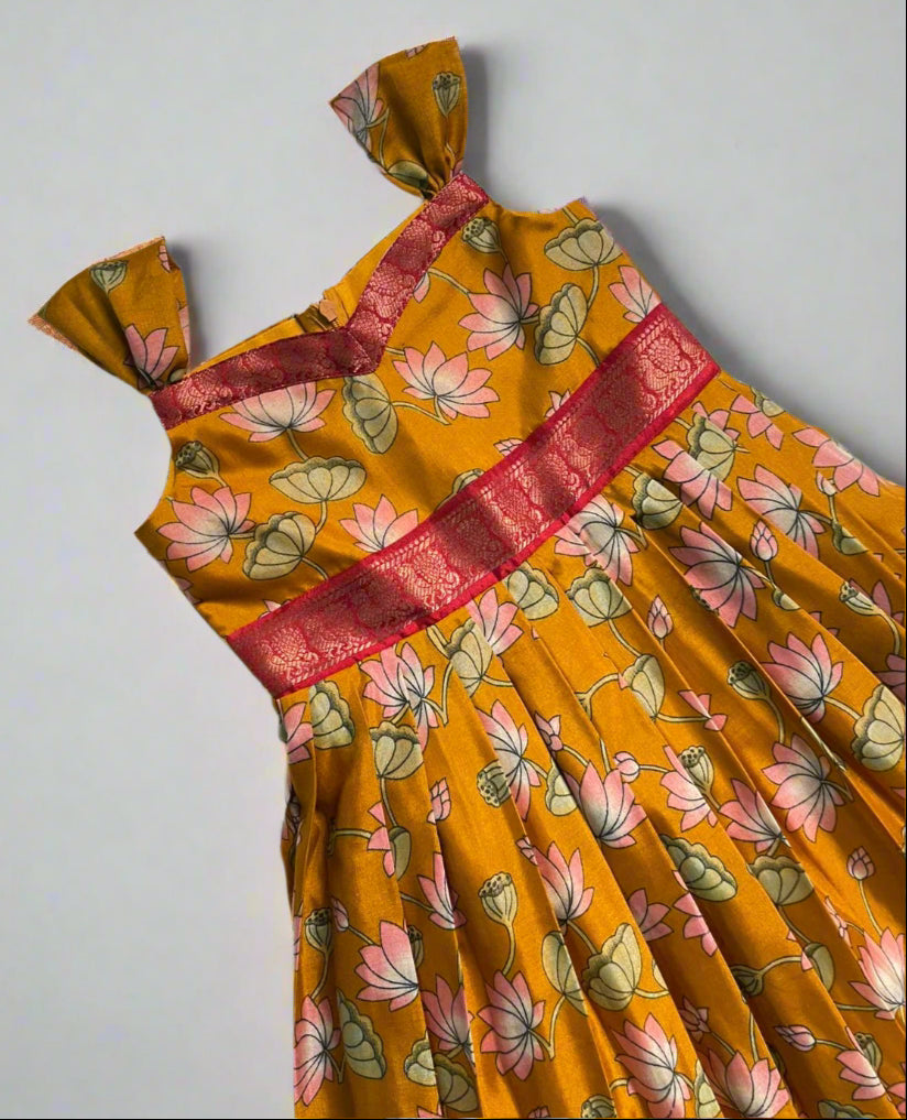 Lotus Meadows Yellow Gown