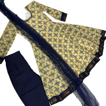 Kolam tales - Umbrella kurti set