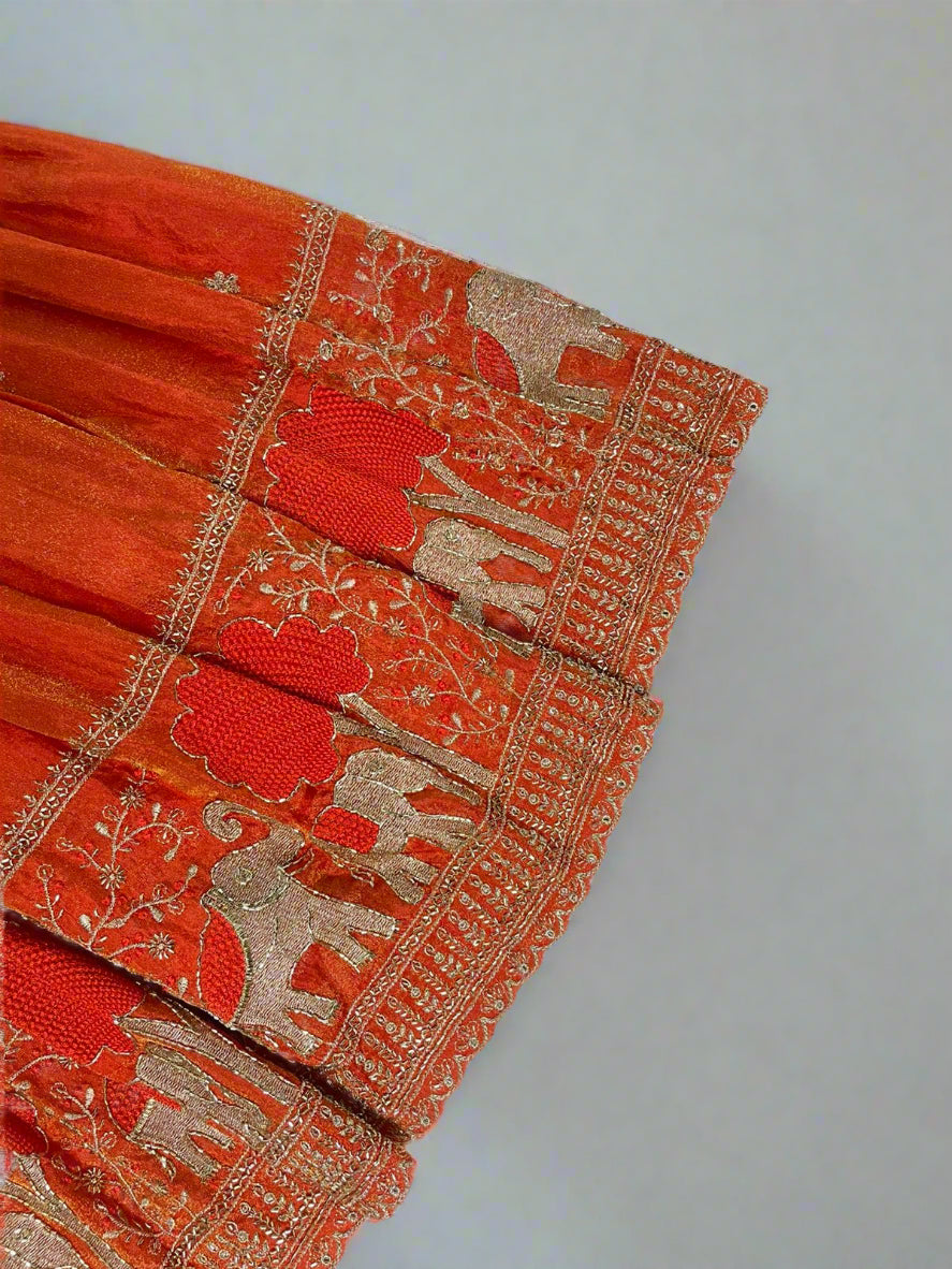 Zari Tara - Orange co-ord