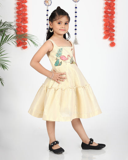 KHADI TISSUE - FLAMINGO