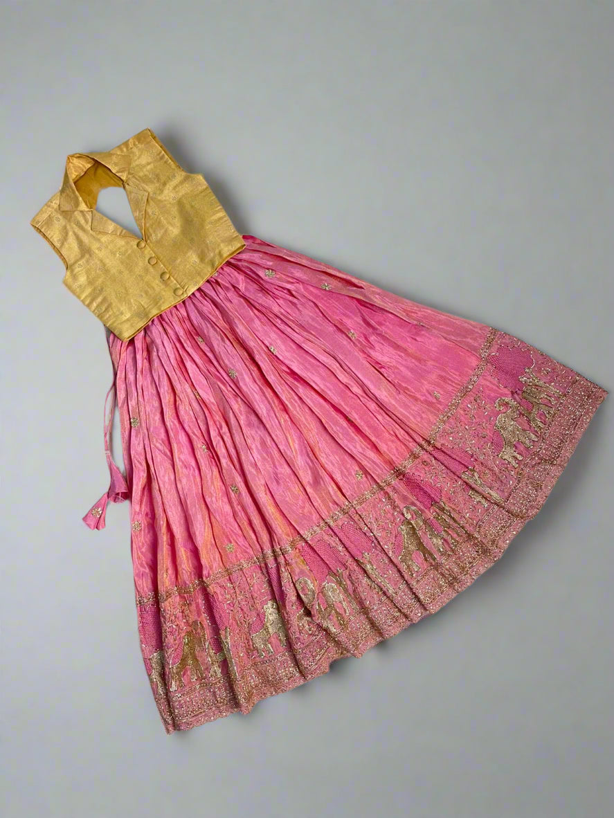 Zari Tara - Pink Collar set