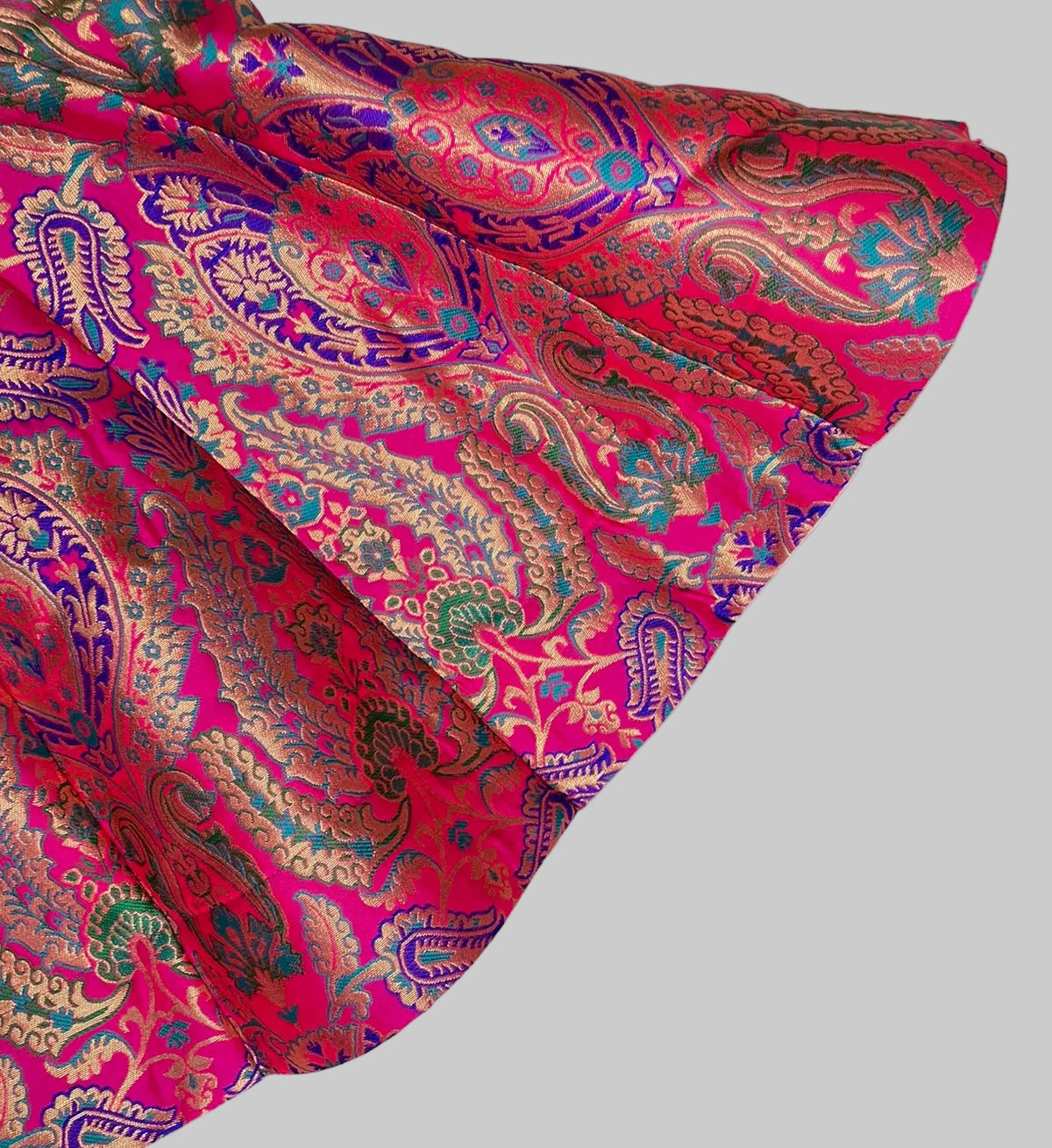 Pink banarasi