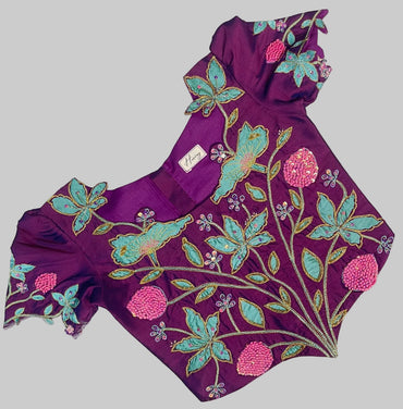 RoseGold Kanchi Pattu
