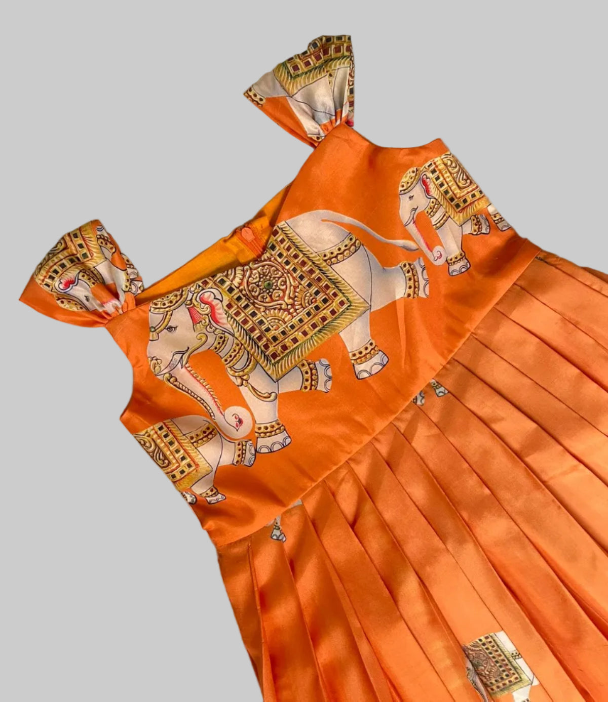 Gajra Glow - Orange