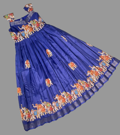 Gajra Glow - Blue