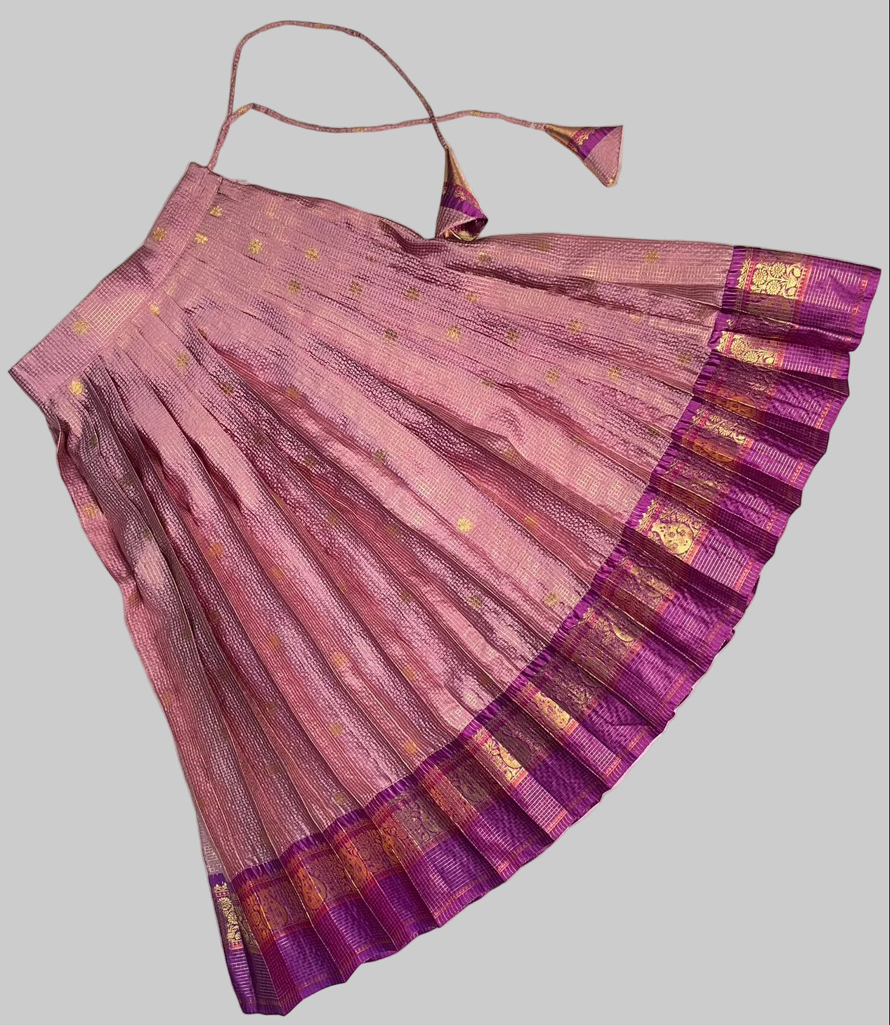 RoseGold Kanchi Pattu