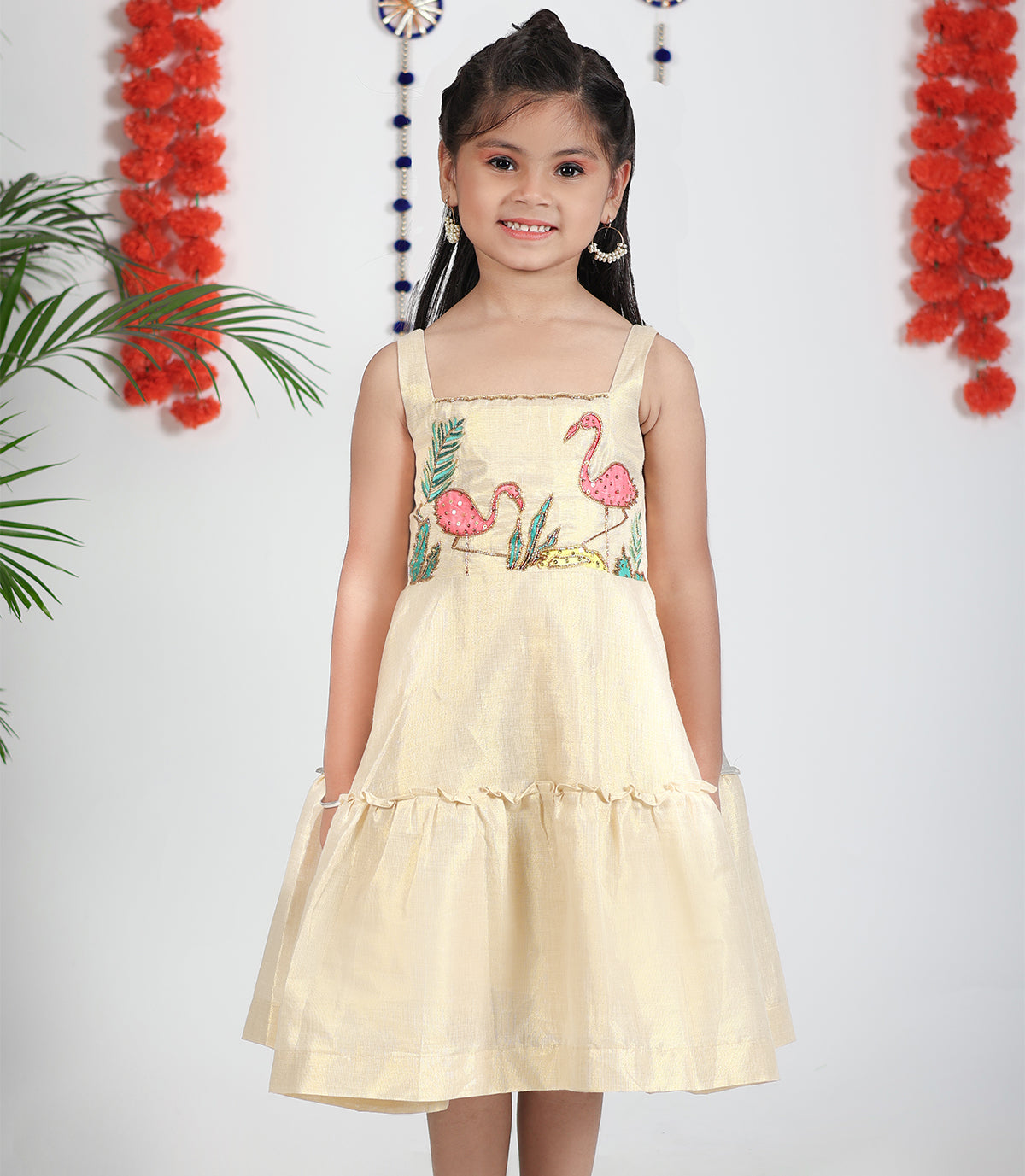 KHADI TISSUE - FLAMINGO