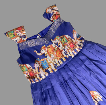 Gajra Glow - Blue