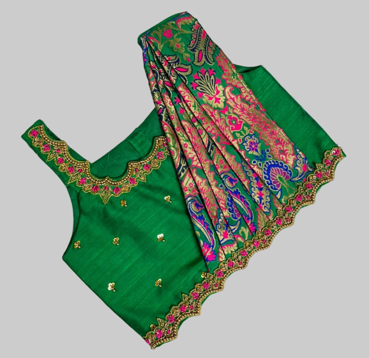 Green banarasi