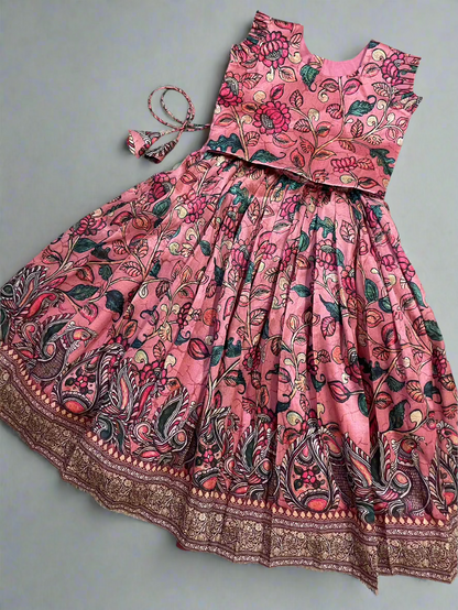 KALAMKARI GARDEN - PINK