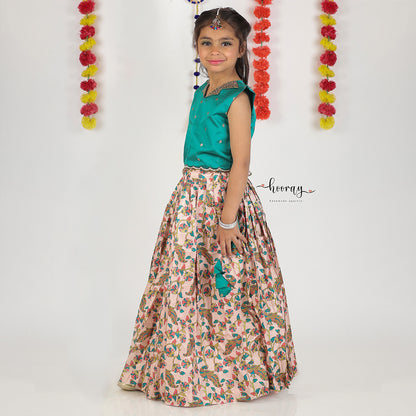 Kalamkari Soft Silk