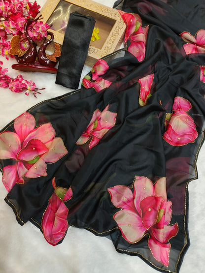 Flower in Swag