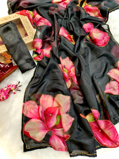 Flower in Swag