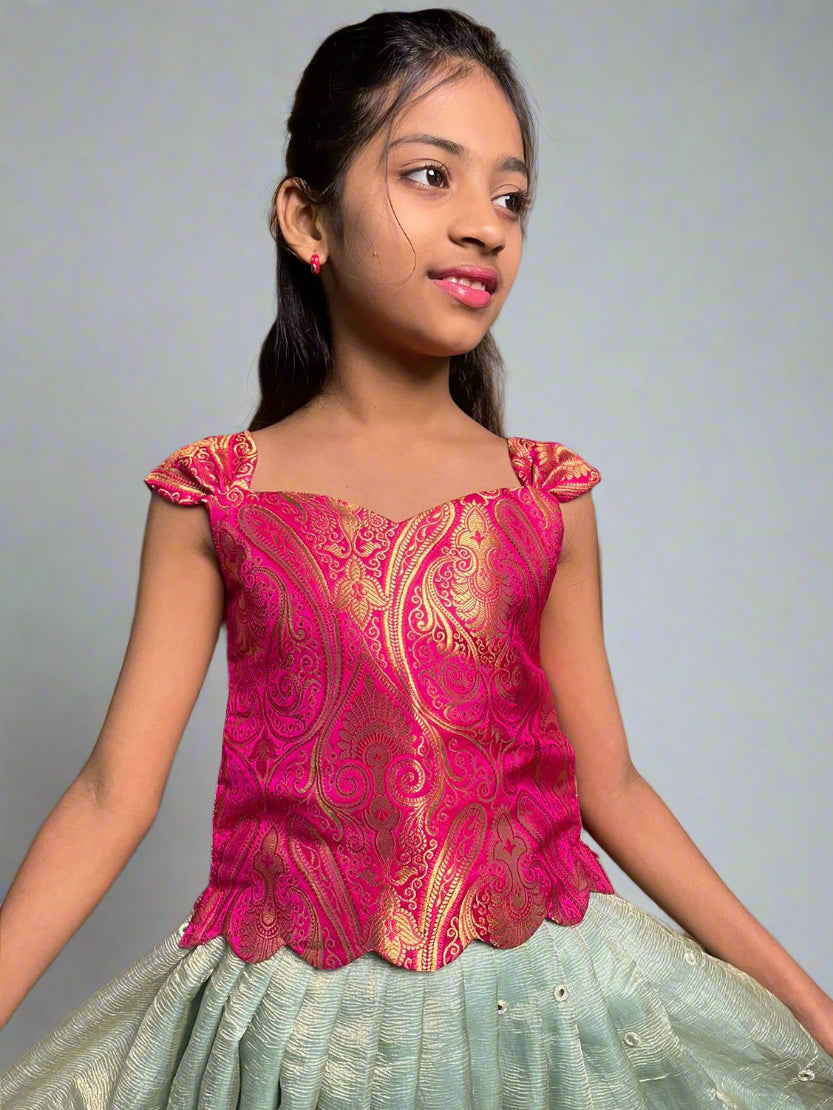 Z175 Glimmer Bloom - Pink/Blue