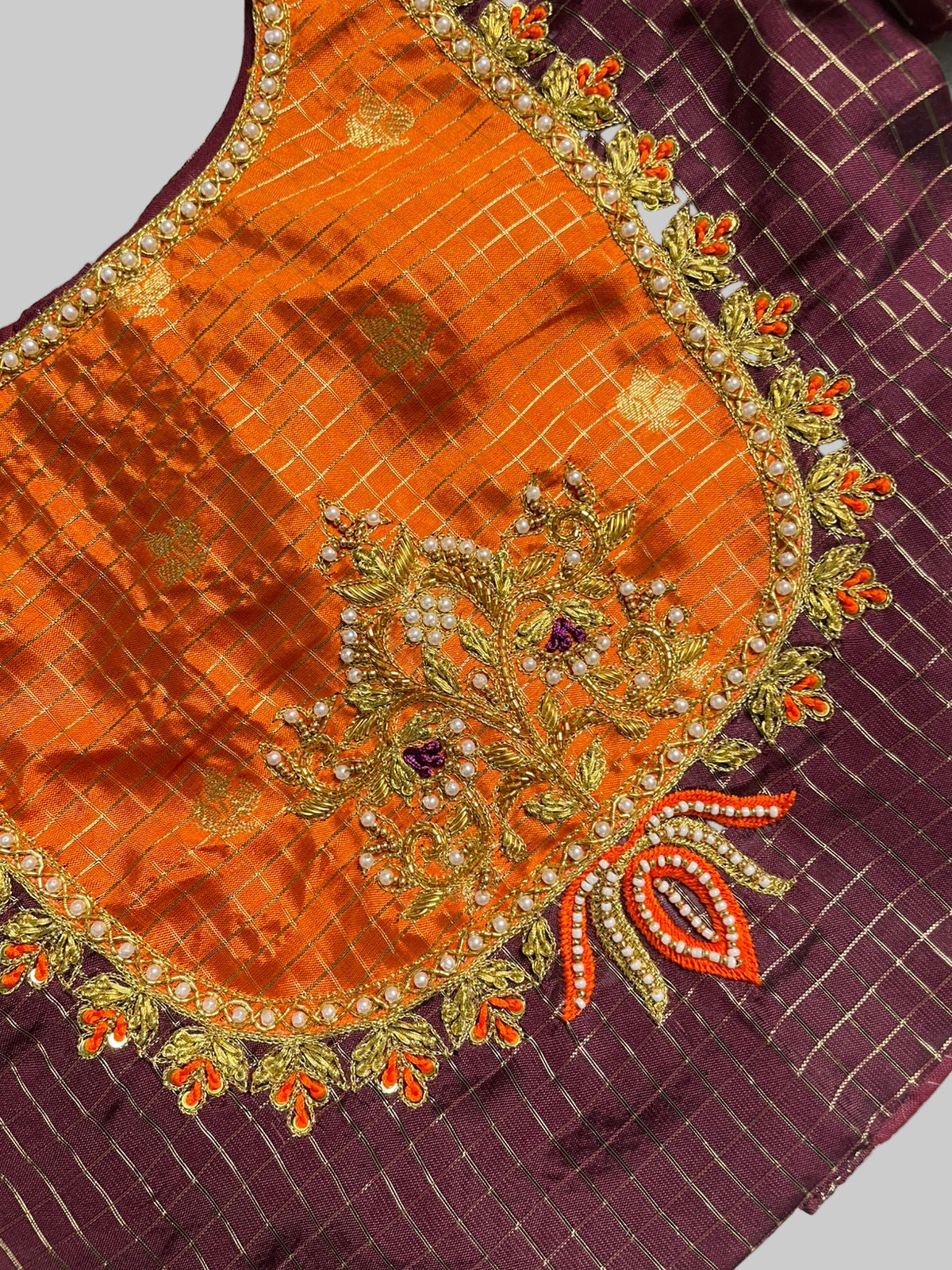 Vaidehi checks - Kumkum Glow