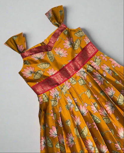 Lotus Meadows Yellow Gown