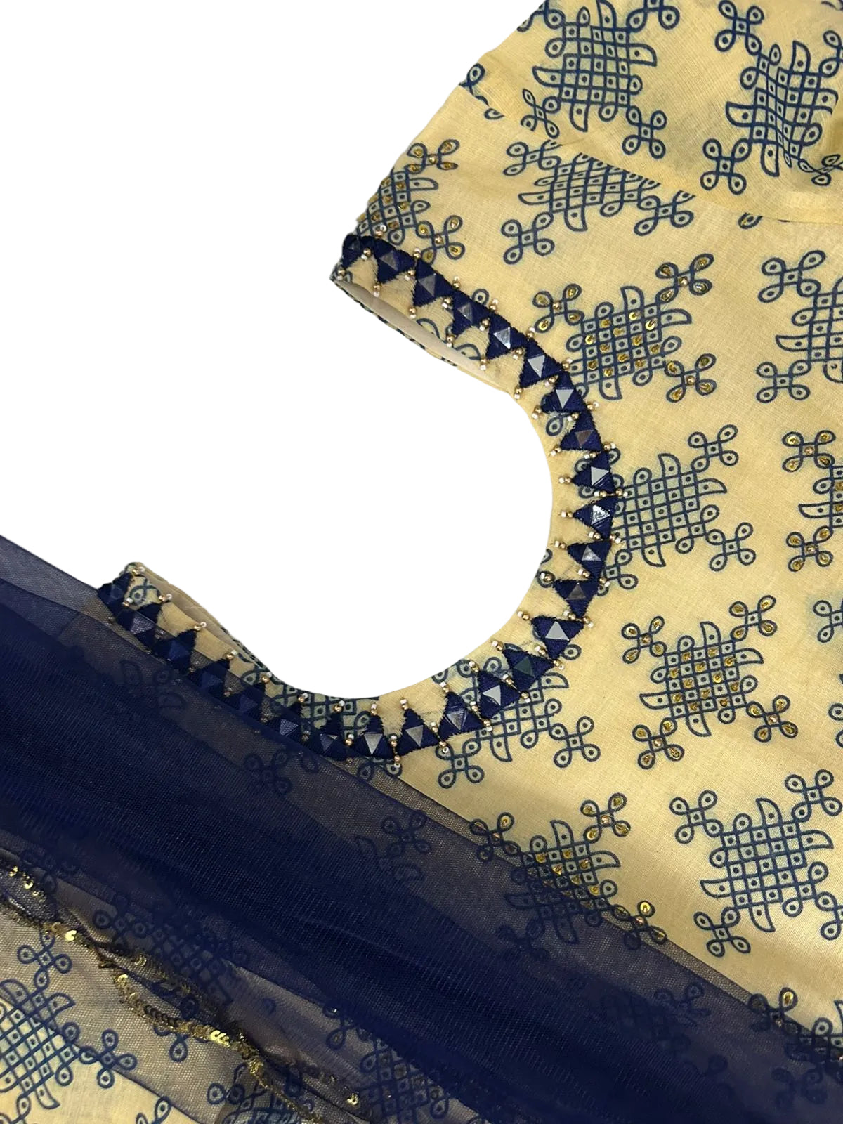 Kolam tales - Umbrella kurti set