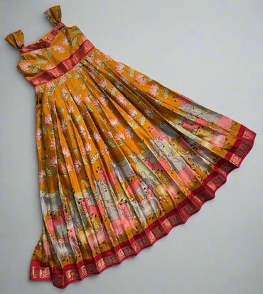 Lotus Meadows Yellow Gown