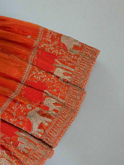 Zari Tara - Orange co-ord