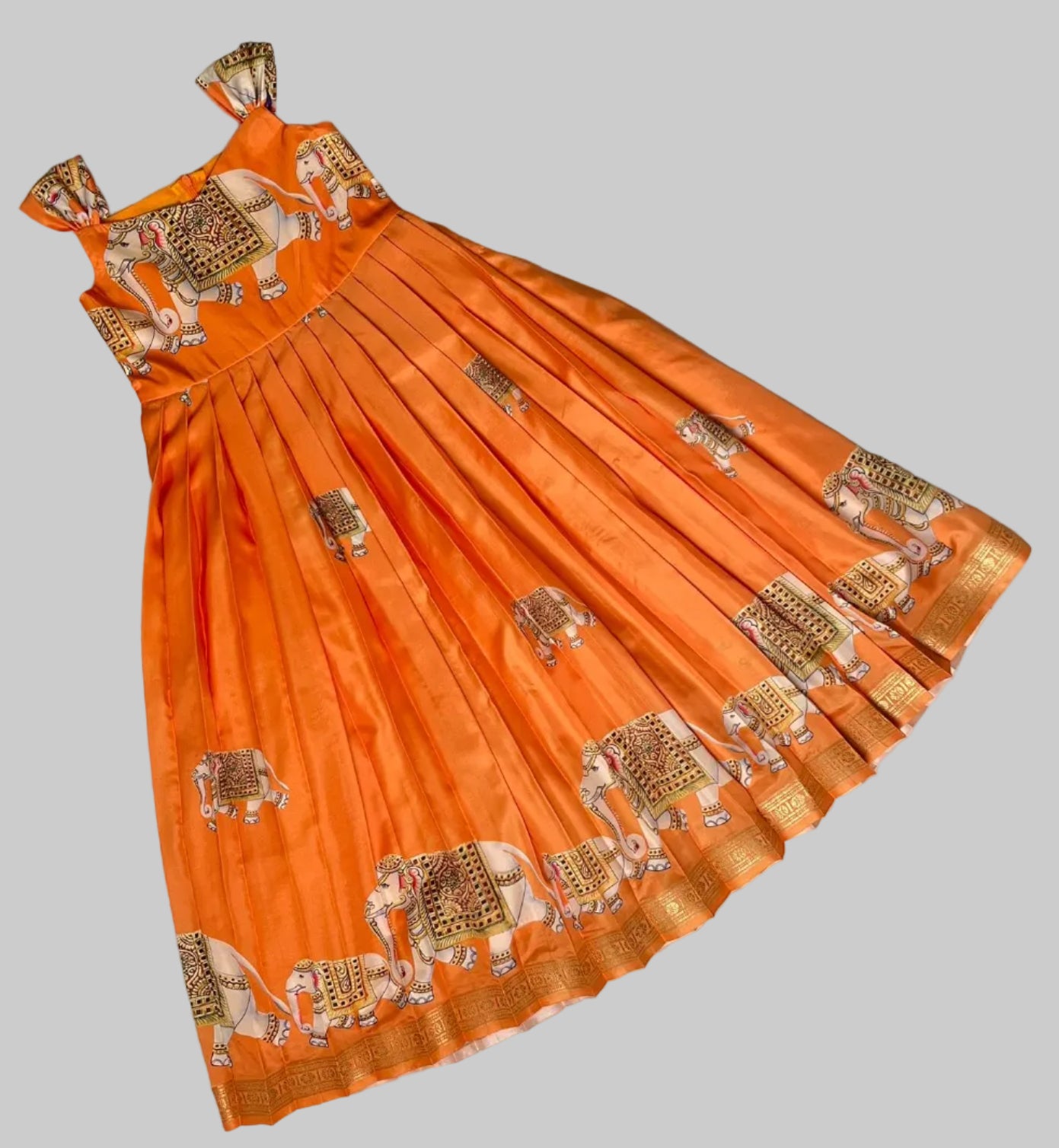 Gajra Glow - Orange